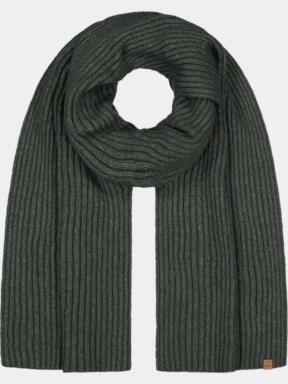 Barts Wyon Scarf férfi sál oliva színben 1