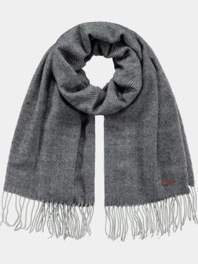 Barts Soho Scarf férfi sál szürke színben 1