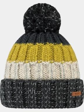Barts Wilhelm Beanie férfi bojtos sapka sötétkék színben 1