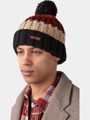 Barts Wilhelm Beanie férfi bojtos sapka piros színben 3