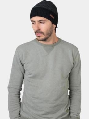 Barts David Beanie férfi sapka fekete színben 3