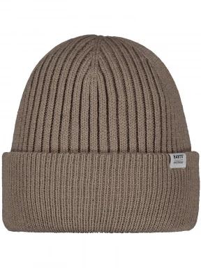 Barts Nieck Beanie férfi kötött sapka barna színben 1
