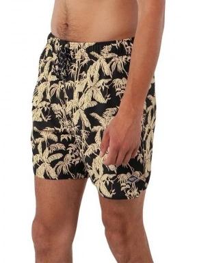 Barts Baltra Shorts férfi beach short fekete színben 3