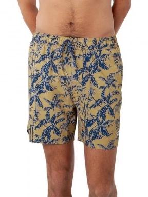 Barts Baltra Shorts férfi beach short barna színben 1