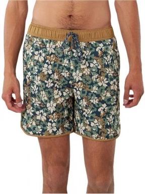 Barts Jarai Shorts férfi beach short oliva színben 1