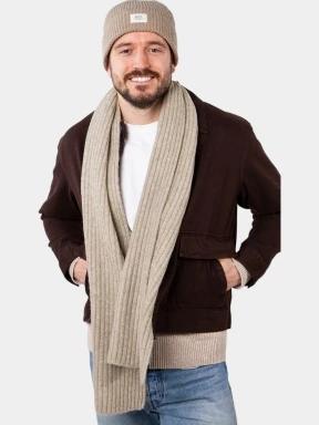 Barts Banxs Scarf férfi sál barna színben 3