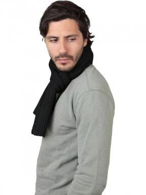 Barts Wilbert Scarf férfi sál fekete színben 3