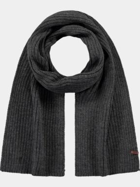 Barts Wilbert Scarf férfi sál szürke színben 1