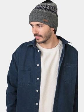 Barts Gregoris Beanie férfi sapka szürke színben 3