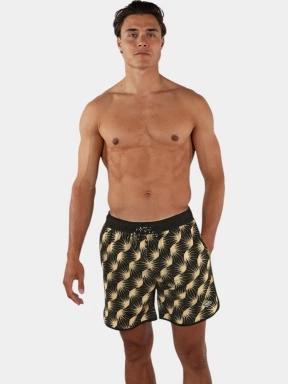 Barts Crampton Shorts férfi fürdőnadrág fekete színben 1