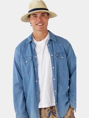 Barts Albury Hat férfi szalmakalap homok színben 3