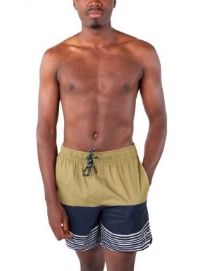 Barts Newoll Shorts férfi beach short barna színben 1