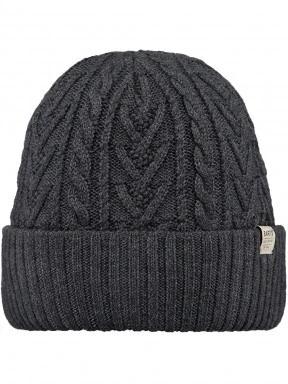 Barts Pacifick Beanie férfi kötött sapka szürke színben 1