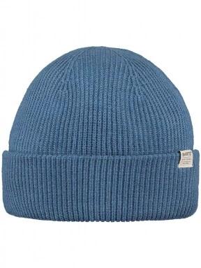 Barts Stonel Beanie férfi kötött sapka kék színben 1