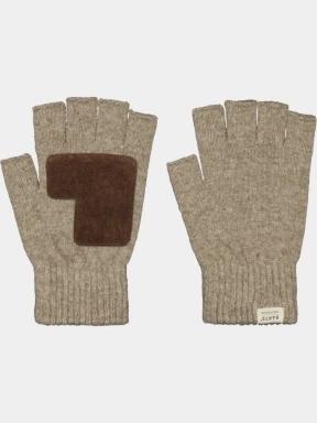 Barts Vidat Fingerless Gloves férfi kesztyű barna színben 1