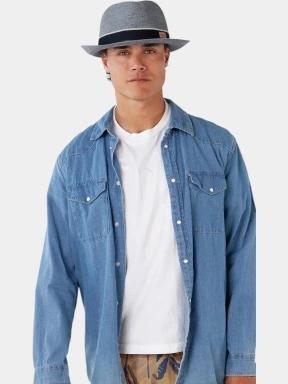 Barts Tranqilo Hat férfi kalap kék színben 3