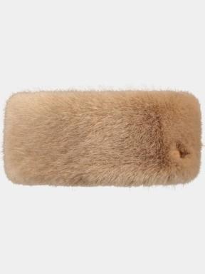 Barts Fur Headband női fejpánt barna színben 1