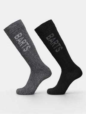 Barts Basic Skisock 2 Pack sízokni fekete színben 1