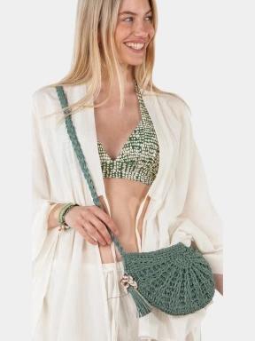 Barts Theros Shoulderbag női válltáska zöld színben 3