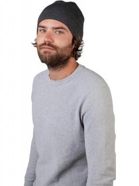 Barts Eclipse Beanie sapka szürke színben 3