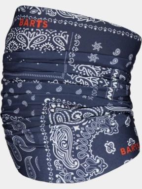 Barts Multicol Paisley Mix csősál sötétkék színben 1