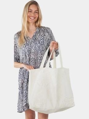 Barts Dieuw Beachbag női strandtáska fehér színben 3