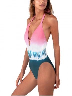 Barts Ara Halter One Piece női fürdőruha rózsaszín színben 3