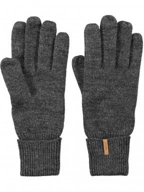 Barts Fine Knitted Gloves női kesztyű szürke színben 1