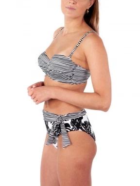 Barts Banksia Bandeau női bikini felső fekete színben 3