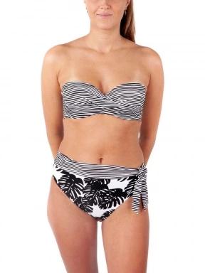 Barts Banksia High Waist Briefs női bikini alsó fekete színben 1