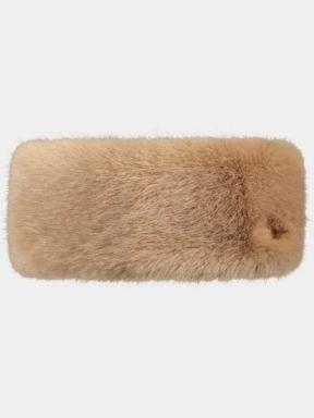 Barts Fur Headband női fejpánt barna színben 1