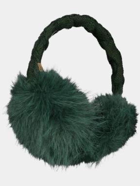 Barts Fur Earmuffs női fülvédő zöld színben 1