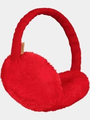 Barts Plush Earmuffs női fülvédő piros színben 1