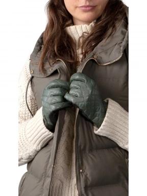 Barts Hague Gloves női kesztyű oliva színben 3