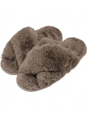 Barts Lukky Slippers női papucs barna színben 1