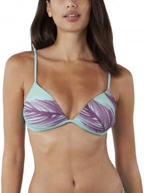 Barts Tasman Fixed Triangle női bikini felső zöld színben 1