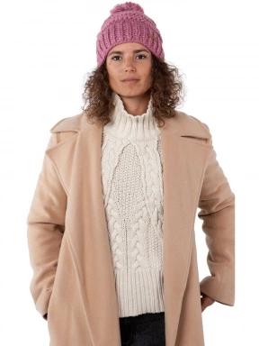 Barts Jasmin Beanie női sapka rózsaszín színben 3