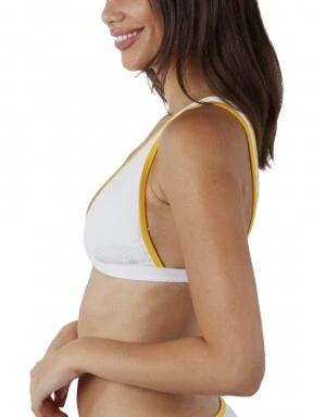Barts Octavie Bralette női bikini felső fehér színben 3