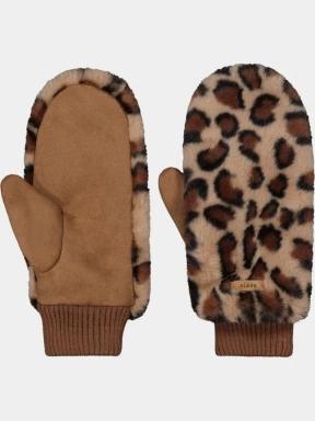 Barts Fur Mitts női kesztyű barna színben 1