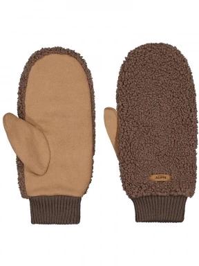 Barts Teddy Mitts női kesztyű barna színben 1