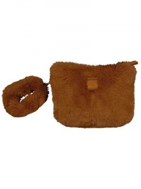 Barts Fennou Clutch női kézitáska barna színben 1