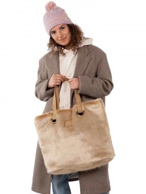 Barts Salwena Shopper női shopper táska barna színben 3