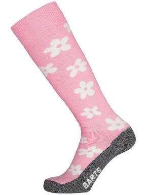 Barts Skisock Flower női sízokni rózsaszín színben 1