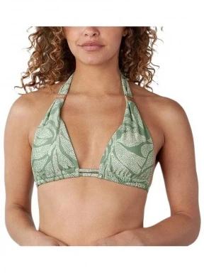 Barts Akamu Triangle női bikini felső zöld színben 1