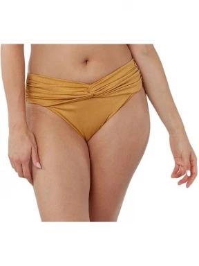 Barts Elviot High Waist Briefs női bikini alsó sárga színben 1