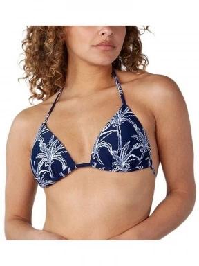 Barts Enele Triangle női bikini felső sötétkék színben 1