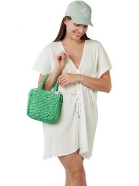Barts Kaven Handbag női kézitáska zöld színben 3