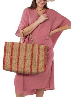 Barts Makemo Shopper női shopper táska barna színben 3
