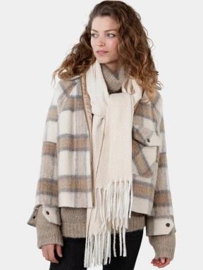 Barts Josephyne Scarf női sál homok színben 3