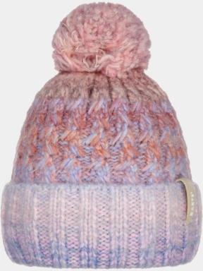 Barts Catbird Beanie női bojtos sapka lila színben 1